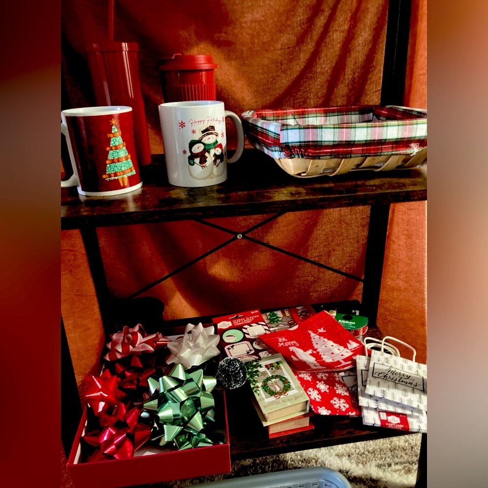 Traditional Christmas Holiday Decor with Red Green and White Accents